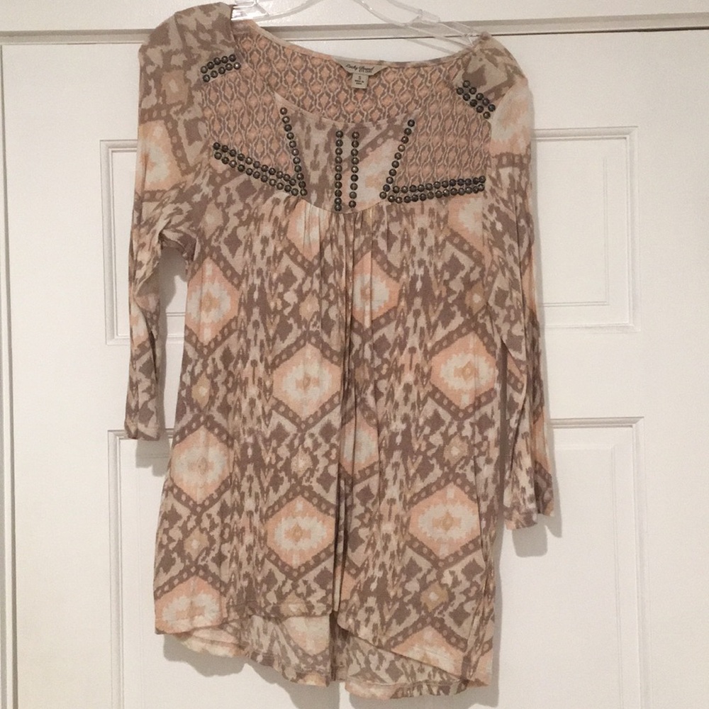 “Lucky Brand” boho top